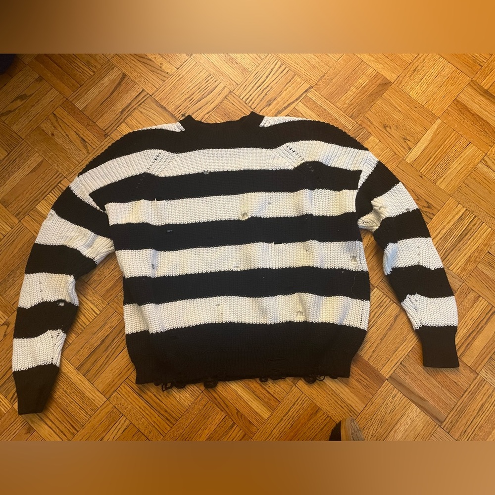 BP striped sweater size XS